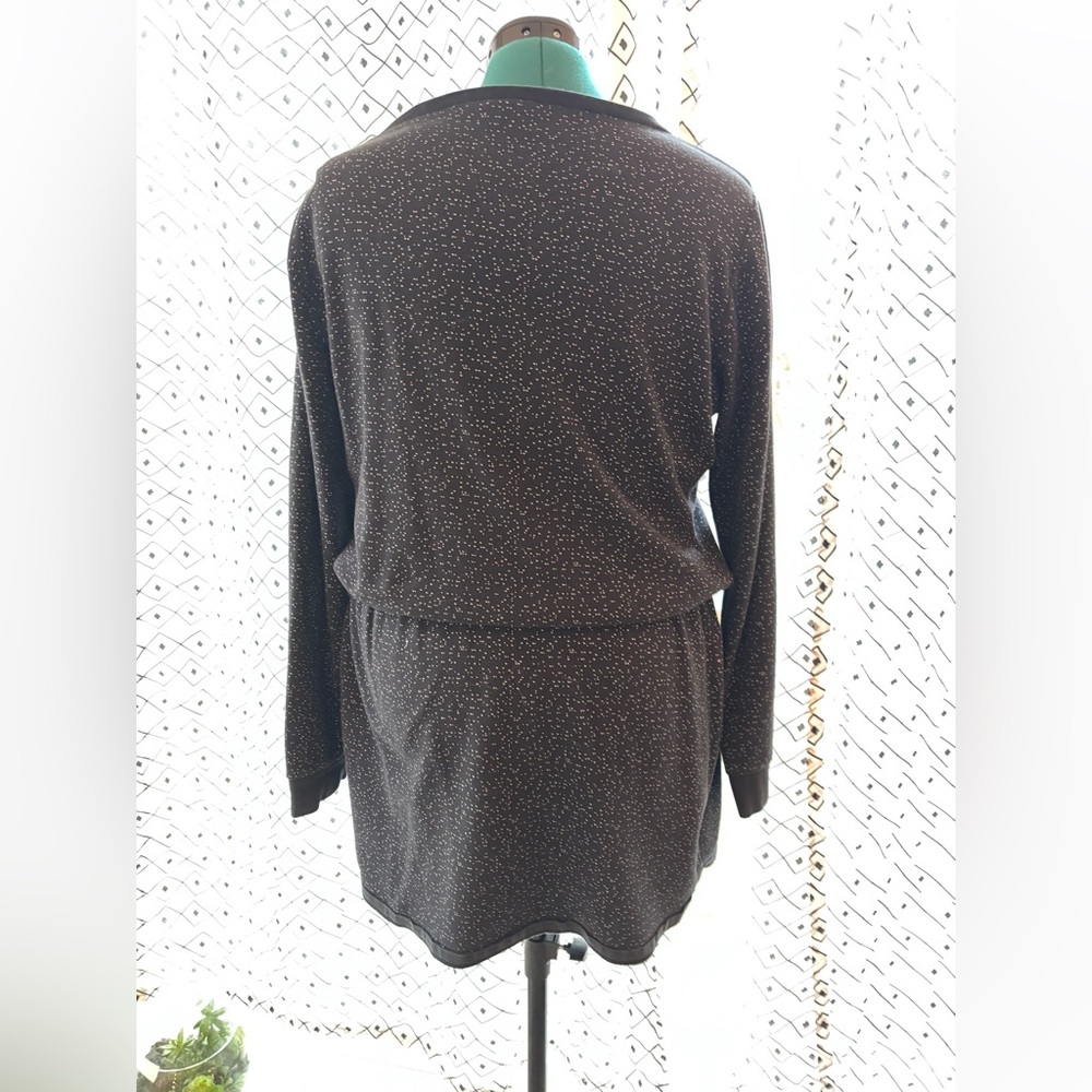 Cute black longsleeve organic cotton Skunkfunk dress xl - Picture 12 of 13